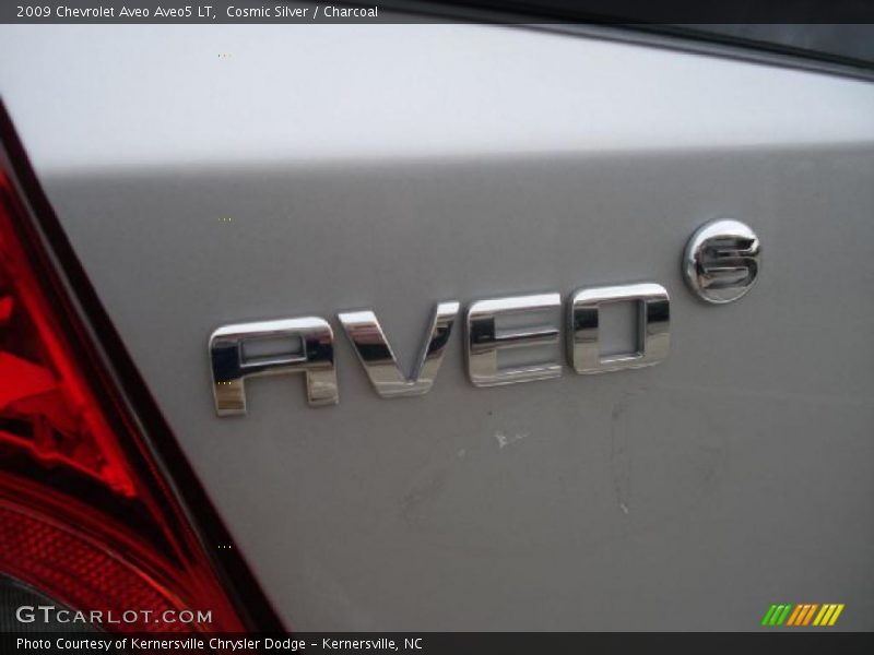 Cosmic Silver / Charcoal 2009 Chevrolet Aveo Aveo5 LT
