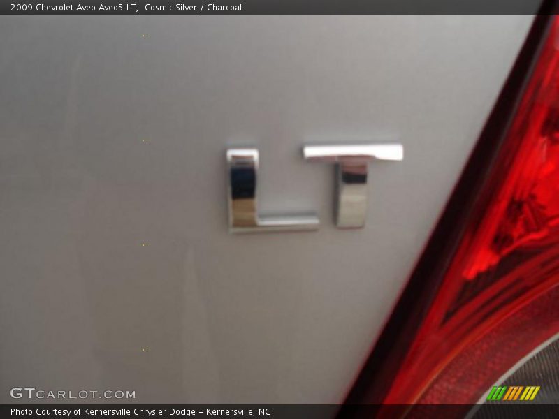 Cosmic Silver / Charcoal 2009 Chevrolet Aveo Aveo5 LT