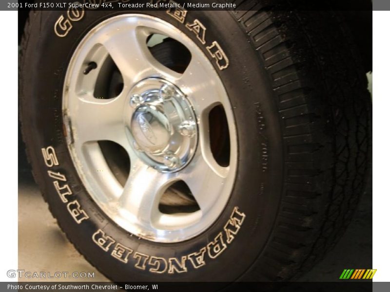 Toreador Red Metallic / Medium Graphite 2001 Ford F150 XLT SuperCrew 4x4