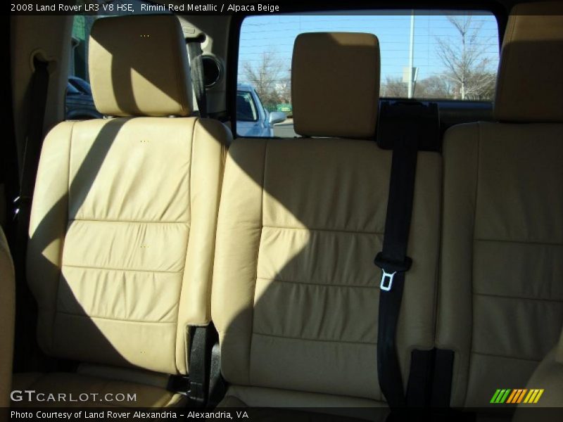 Rimini Red Metallic / Alpaca Beige 2008 Land Rover LR3 V8 HSE