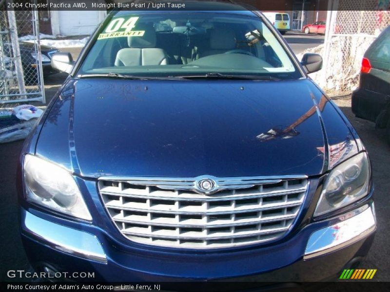 Midnight Blue Pearl / Light Taupe 2004 Chrysler Pacifica AWD