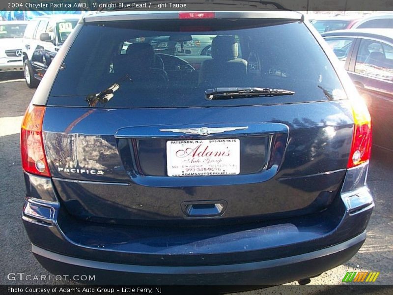 Midnight Blue Pearl / Light Taupe 2004 Chrysler Pacifica AWD