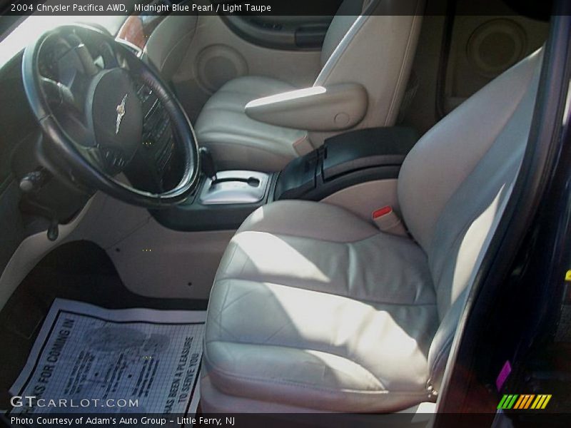 Midnight Blue Pearl / Light Taupe 2004 Chrysler Pacifica AWD