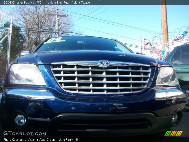Midnight Blue Pearl / Light Taupe 2004 Chrysler Pacifica AWD