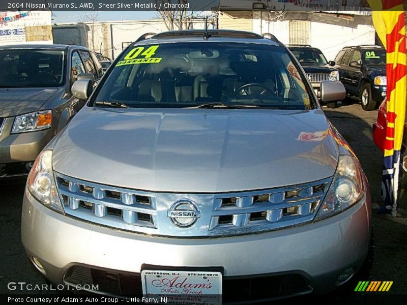 Sheer Silver Metallic / Charcoal 2004 Nissan Murano SL AWD