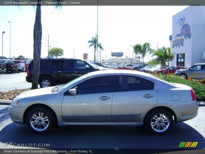 Platinum Pearl / Creme 2004 Mitsubishi Galant ES