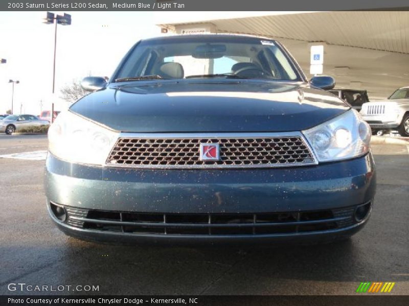 Medium Blue / Light Tan 2003 Saturn L Series L200 Sedan