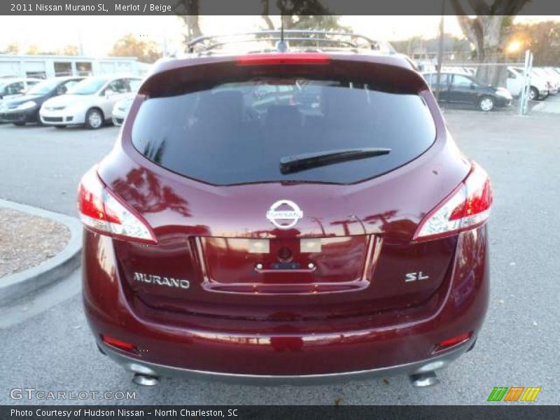 Merlot / Beige 2011 Nissan Murano SL