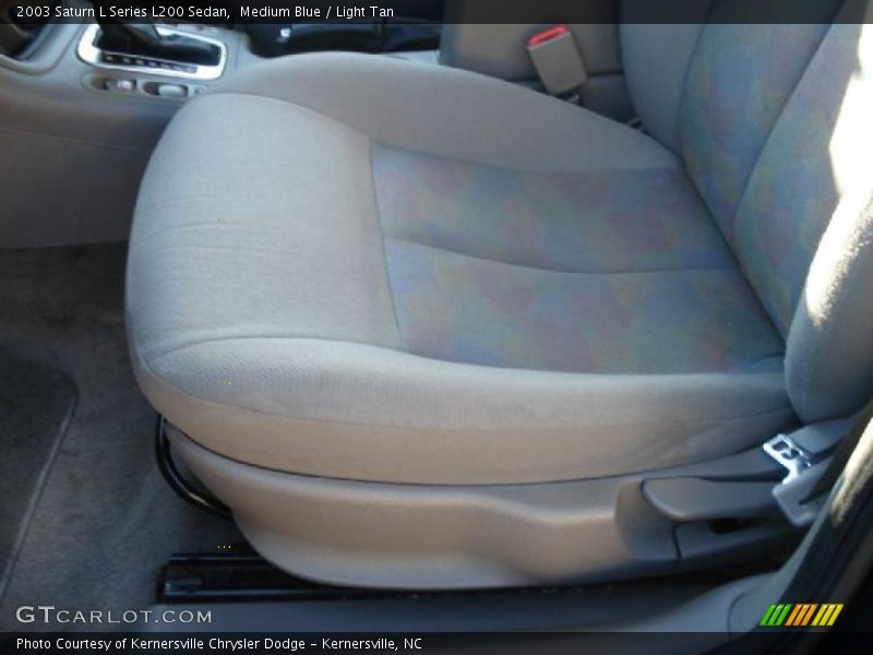Medium Blue / Light Tan 2003 Saturn L Series L200 Sedan