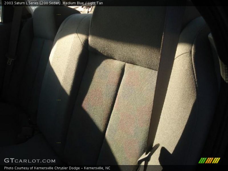 Medium Blue / Light Tan 2003 Saturn L Series L200 Sedan