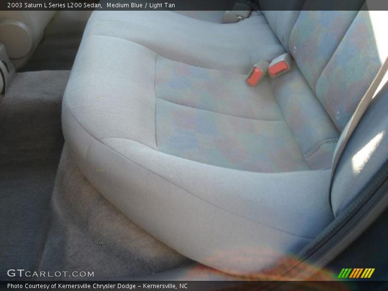 Medium Blue / Light Tan 2003 Saturn L Series L200 Sedan