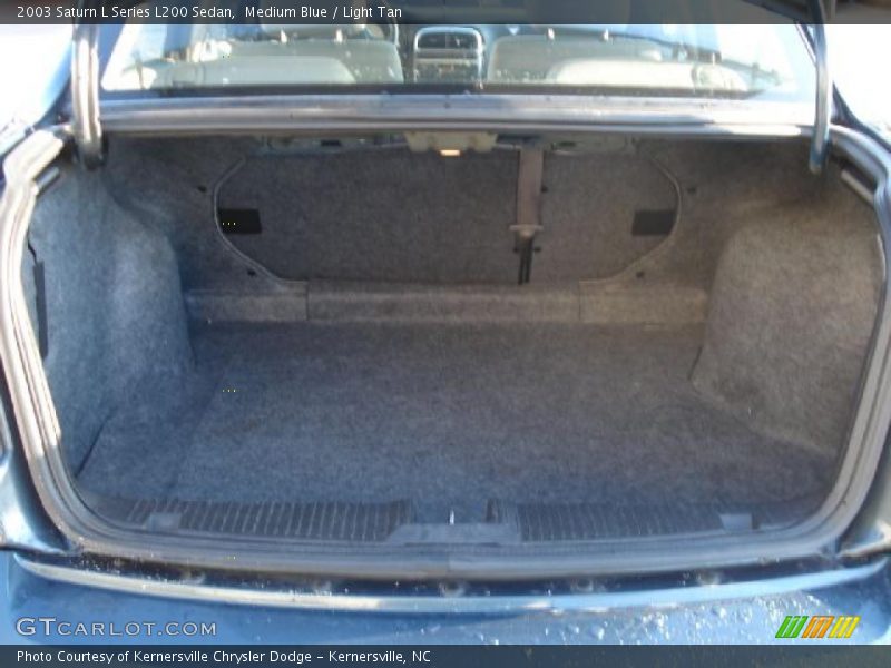 Medium Blue / Light Tan 2003 Saturn L Series L200 Sedan