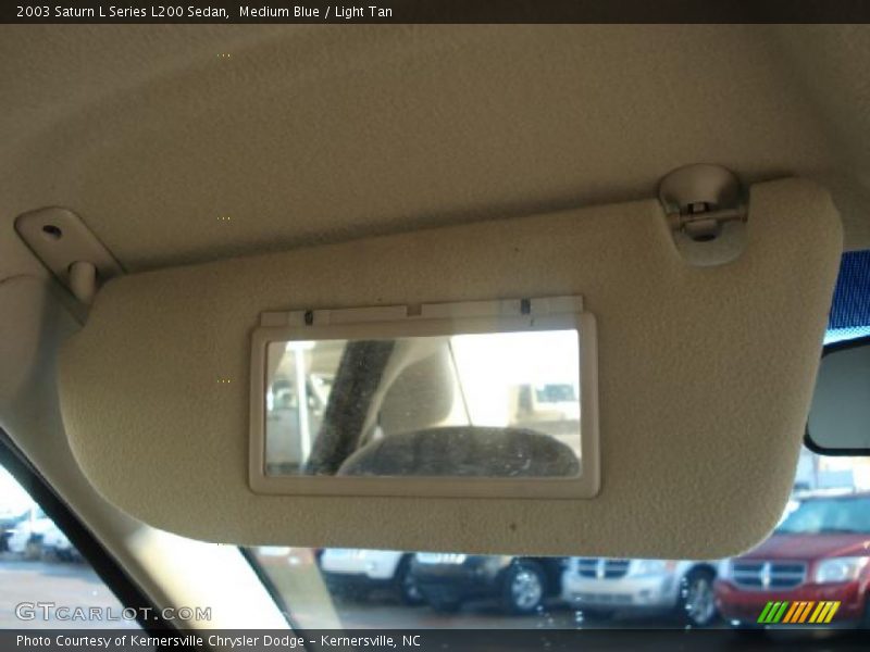 Medium Blue / Light Tan 2003 Saturn L Series L200 Sedan