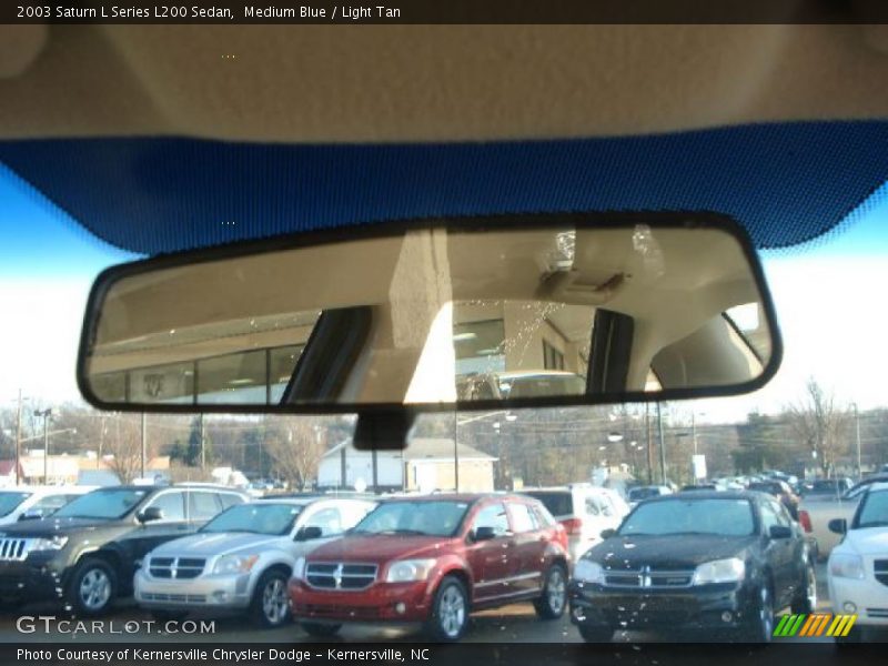 Medium Blue / Light Tan 2003 Saturn L Series L200 Sedan