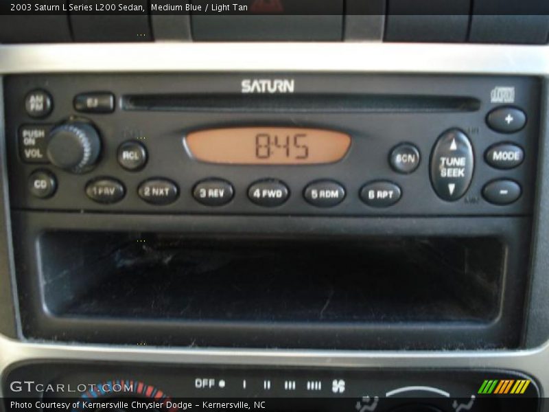 Medium Blue / Light Tan 2003 Saturn L Series L200 Sedan