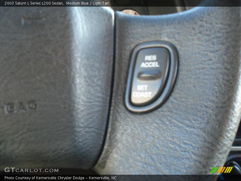 Medium Blue / Light Tan 2003 Saturn L Series L200 Sedan