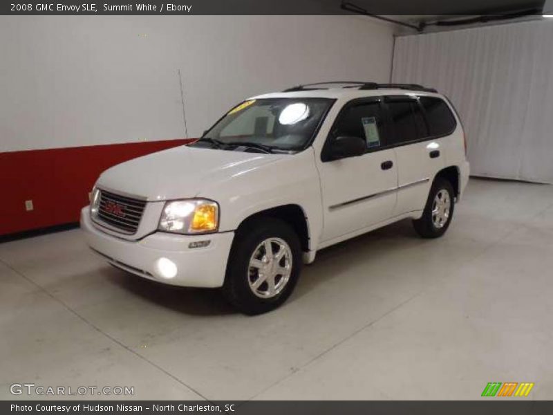 Summit White / Ebony 2008 GMC Envoy SLE