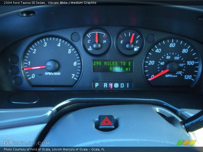  2004 Taurus SE Sedan SE Sedan Gauges