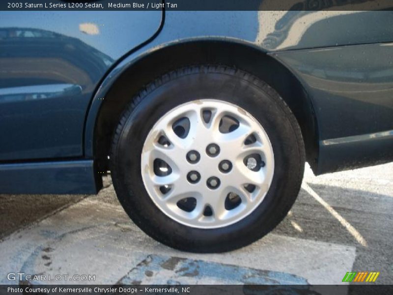 Medium Blue / Light Tan 2003 Saturn L Series L200 Sedan