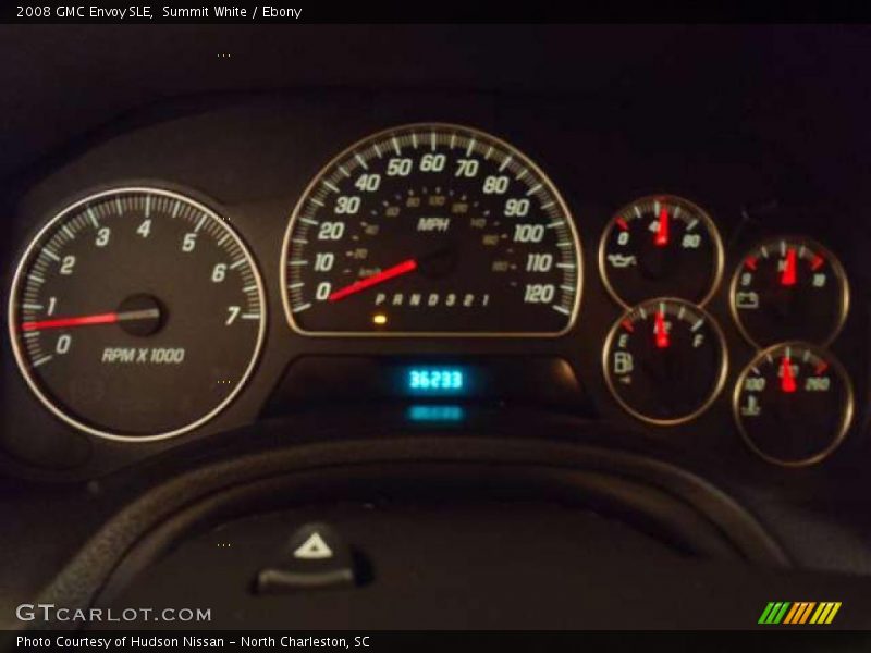 Summit White / Ebony 2008 GMC Envoy SLE