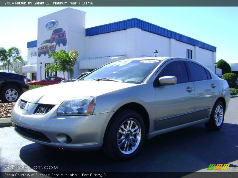 Platinum Pearl / Creme 2004 Mitsubishi Galant ES