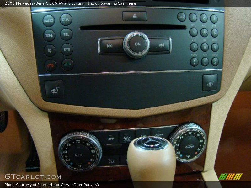 Black / Savanna/Cashmere 2008 Mercedes-Benz C 300 4Matic Luxury