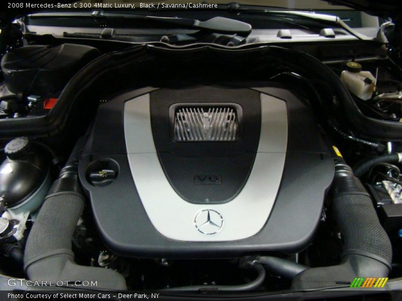 Black / Savanna/Cashmere 2008 Mercedes-Benz C 300 4Matic Luxury