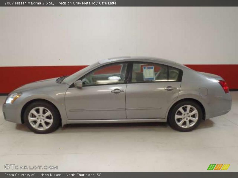 Precision Gray Metallic / Cafe Latte 2007 Nissan Maxima 3.5 SL