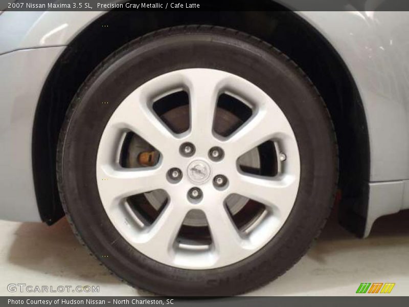 Precision Gray Metallic / Cafe Latte 2007 Nissan Maxima 3.5 SL