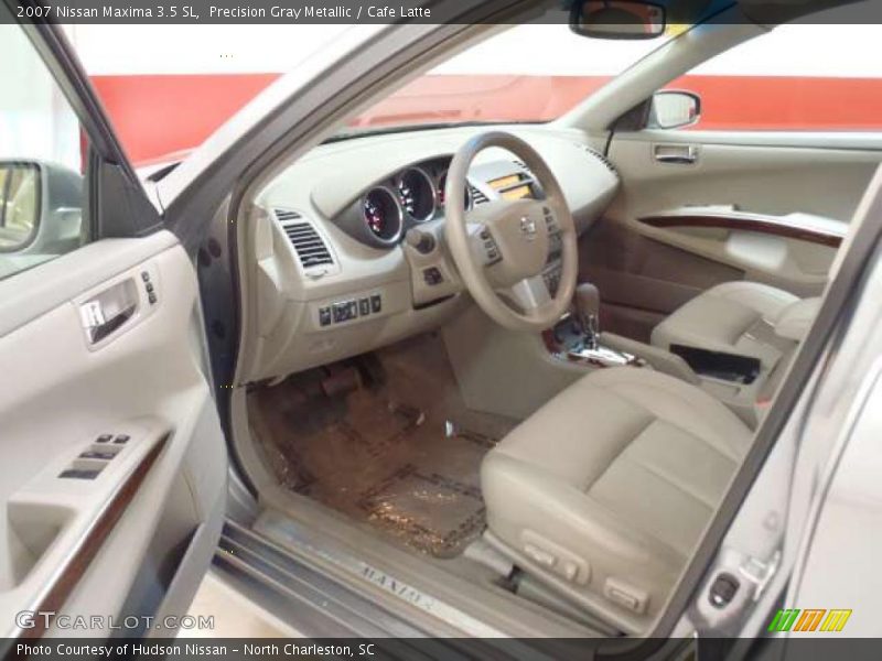 Precision Gray Metallic / Cafe Latte 2007 Nissan Maxima 3.5 SL