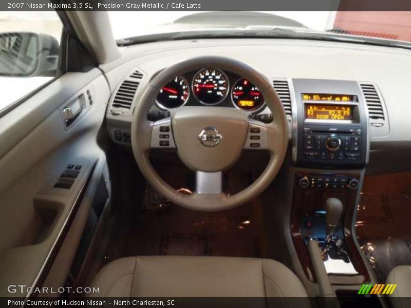 Precision Gray Metallic / Cafe Latte 2007 Nissan Maxima 3.5 SL