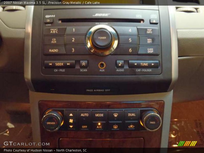 Precision Gray Metallic / Cafe Latte 2007 Nissan Maxima 3.5 SL