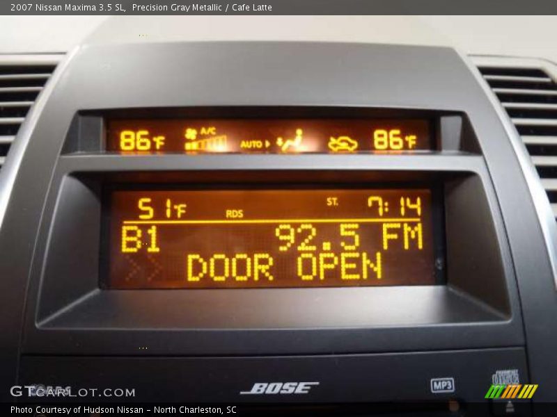 Precision Gray Metallic / Cafe Latte 2007 Nissan Maxima 3.5 SL