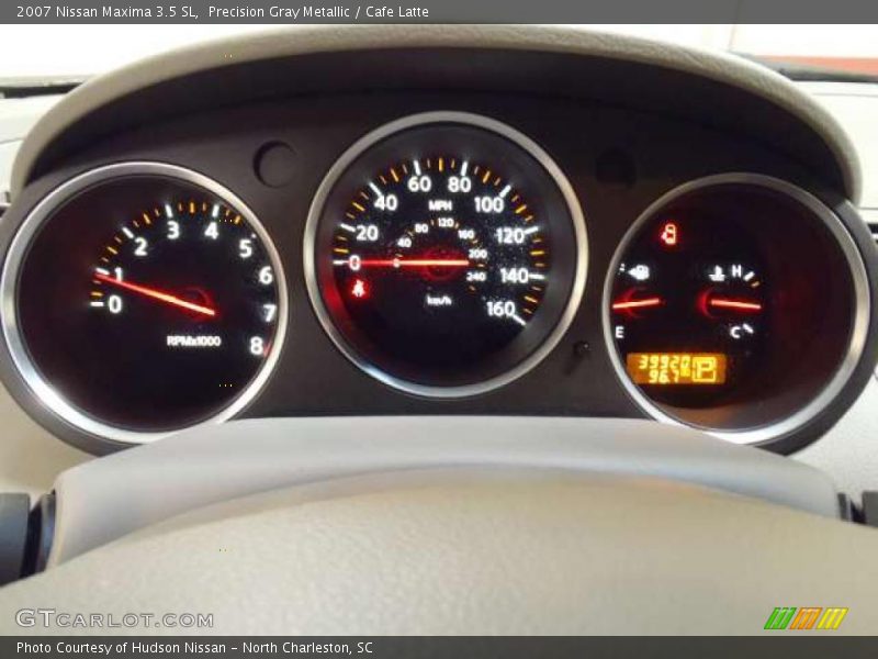 Precision Gray Metallic / Cafe Latte 2007 Nissan Maxima 3.5 SL