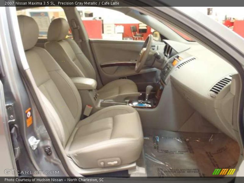 Precision Gray Metallic / Cafe Latte 2007 Nissan Maxima 3.5 SL