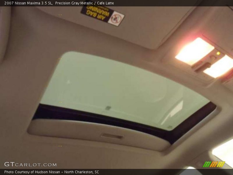 Precision Gray Metallic / Cafe Latte 2007 Nissan Maxima 3.5 SL