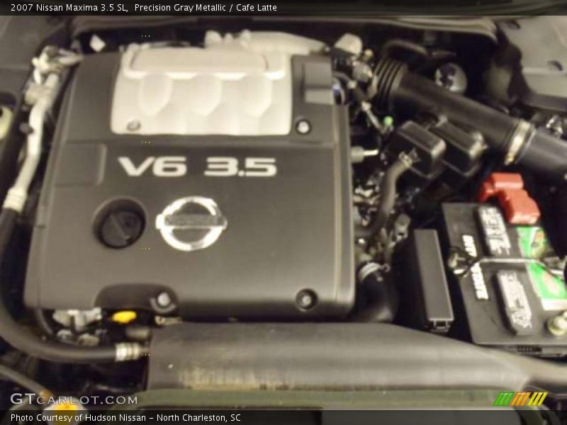 Precision Gray Metallic / Cafe Latte 2007 Nissan Maxima 3.5 SL