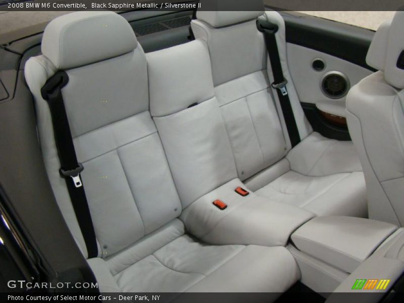  2008 M6 Convertible Silverstone II Interior