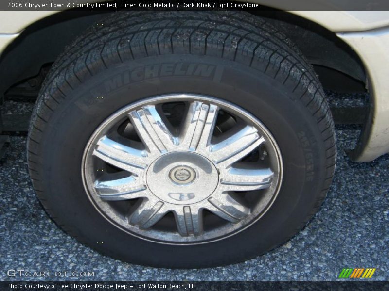 Linen Gold Metallic / Dark Khaki/Light Graystone 2006 Chrysler Town & Country Limited