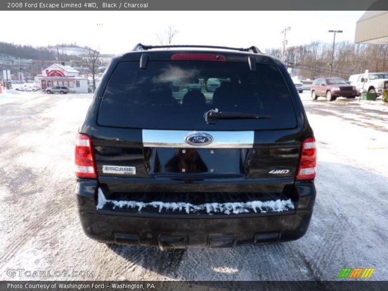 Black / Charcoal 2008 Ford Escape Limited 4WD