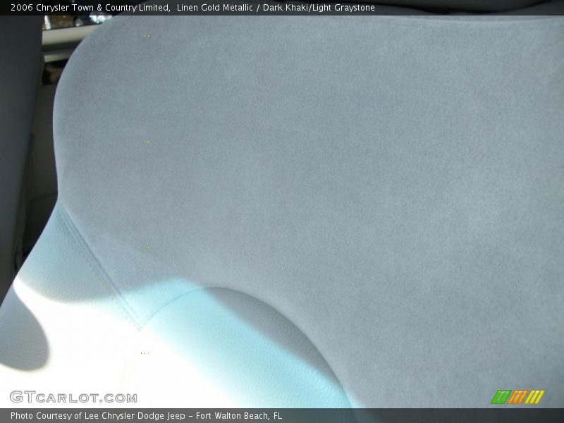 Linen Gold Metallic / Dark Khaki/Light Graystone 2006 Chrysler Town & Country Limited