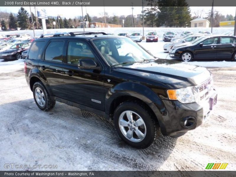 Black / Charcoal 2008 Ford Escape Limited 4WD