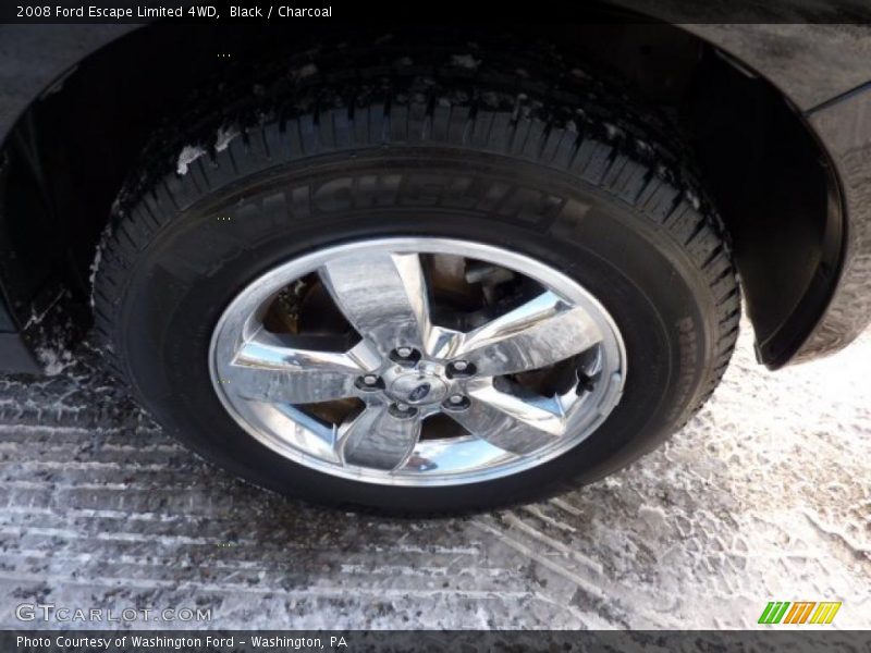 Black / Charcoal 2008 Ford Escape Limited 4WD