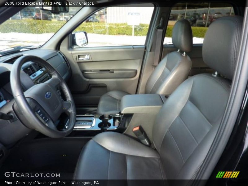 Black / Charcoal 2008 Ford Escape Limited 4WD