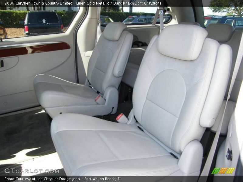 Linen Gold Metallic / Dark Khaki/Light Graystone 2006 Chrysler Town & Country Limited