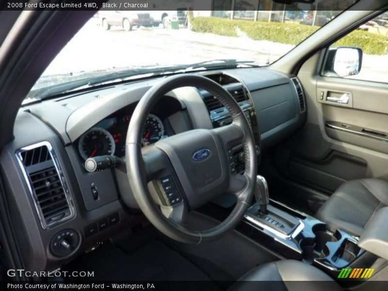 Black / Charcoal 2008 Ford Escape Limited 4WD