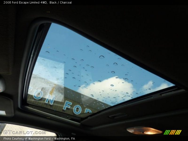 Black / Charcoal 2008 Ford Escape Limited 4WD