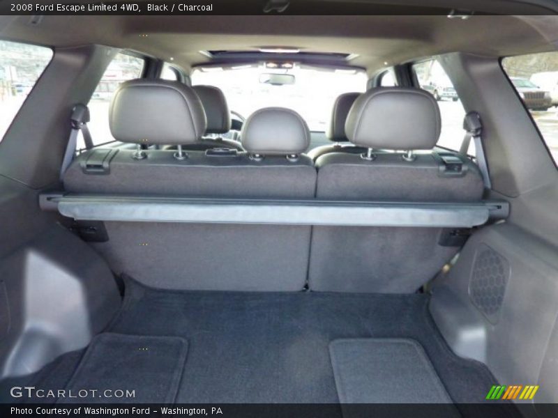 Black / Charcoal 2008 Ford Escape Limited 4WD
