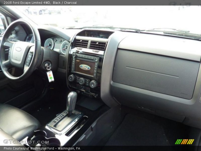 Black / Charcoal 2008 Ford Escape Limited 4WD