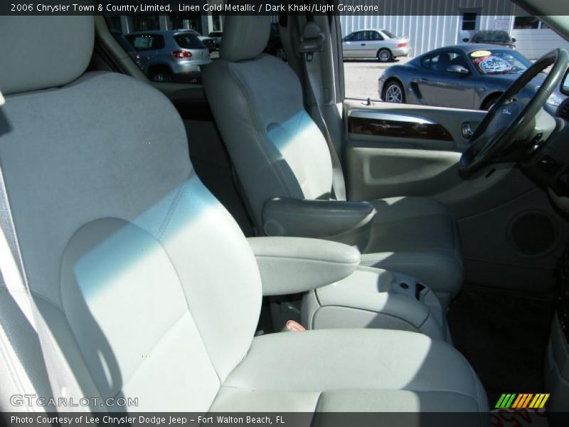 Linen Gold Metallic / Dark Khaki/Light Graystone 2006 Chrysler Town & Country Limited